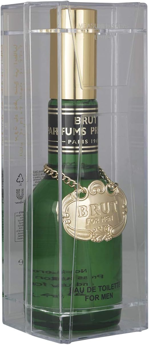 Brut for Men EDT 100ml (UK) (Glass)