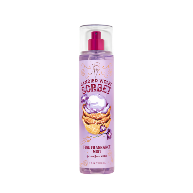 Bath & Body Works Candied Violet Sorbet Fragrance Mist 236ml
