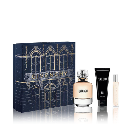 Givenchy L'Interdit EDP (L) 80ml Eau De Parfum, body lotion & travel spray
