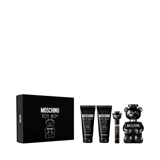 Moschino Toy Boy EDP (M) 100ml + Travel Spray EDP 10ml + SG 200ml + ASB 100ml