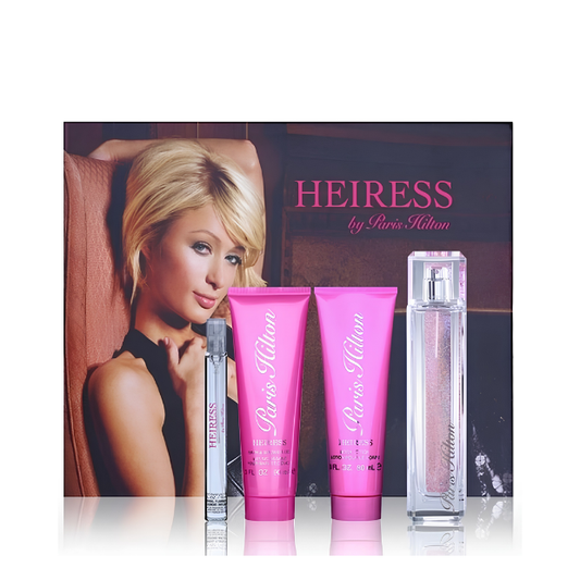 Paris Hilton Heiress EDP (L) 100ml + BL 90ml + SG 90ml + EDP 10ml